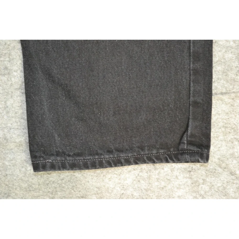 VTG Levis 501 Jeans Mens 32x29‎ Black Button Straight Original Denim Tag(34x30)